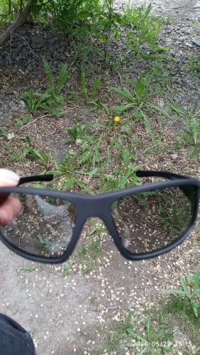 Customer photo review of Anti-Glare Photochromic Polarized Lenses