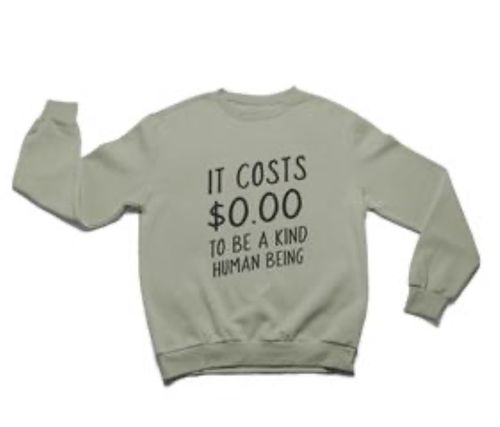 Customer photo review of Emotions Are Dope (Butterfly) -- Sweatshirt