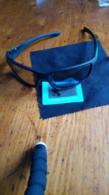 Customer photo review of Anti-Glare Photochromic Polarized Lenses