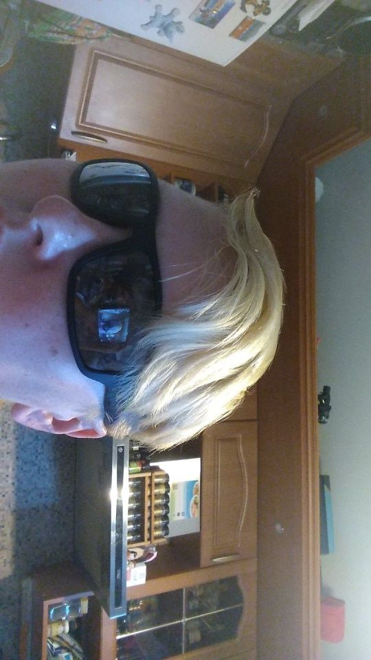 Customer photo review of Anti-Glare Photochromic Polarized Lenses