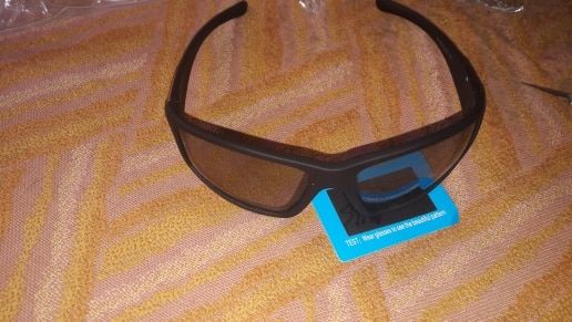 Customer photo review of Anti-Glare Photochromic Polarized Lenses