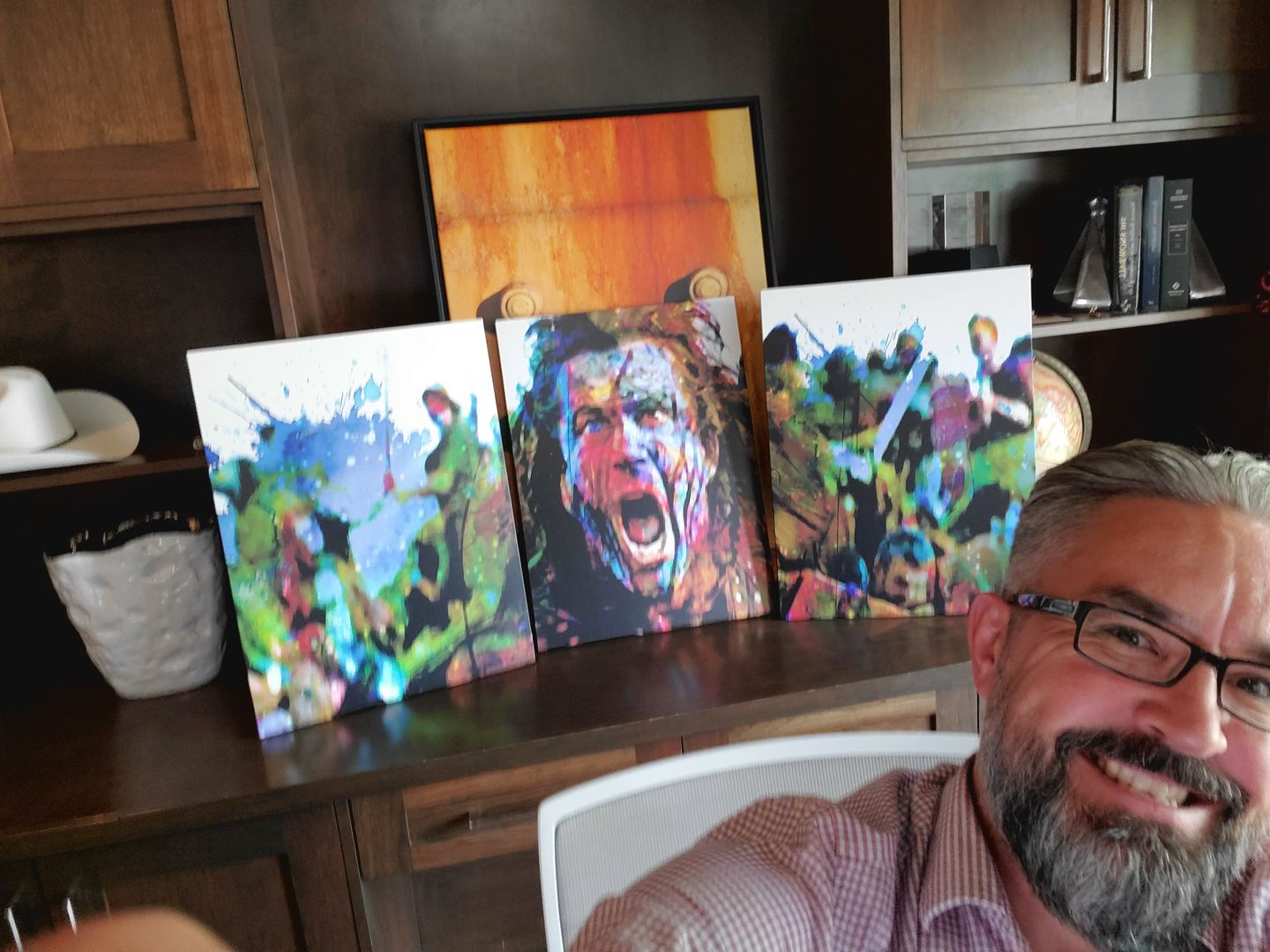 Customer photo review of Wallace Wall Art