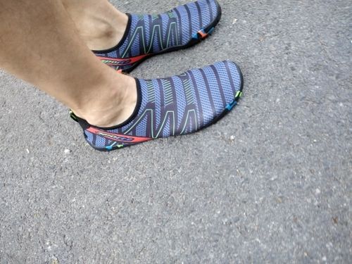 Customer photo review of Best Beach Shoes for Summer