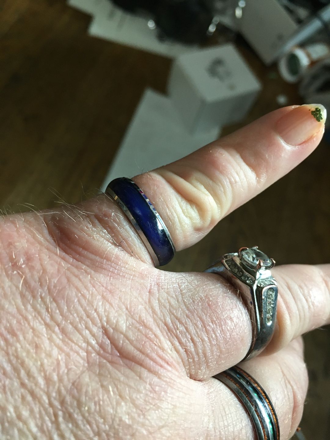 Customer photo review of Mystical Mood Ring