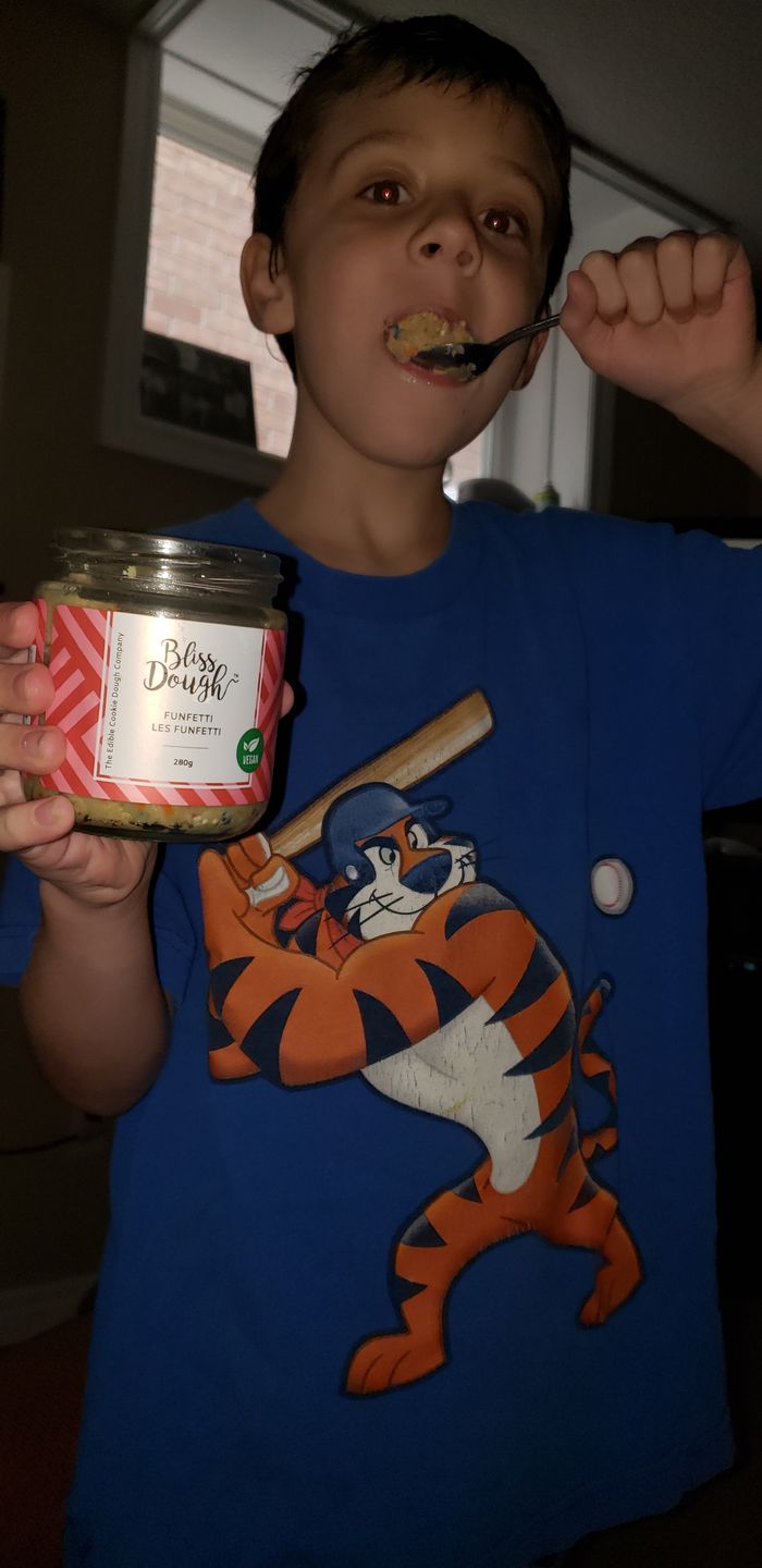 Customer photo review of Funfetti Cookie Dough