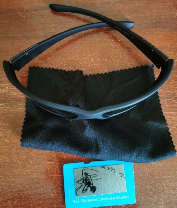 Customer photo review of Anti-Glare Photochromic Polarized Lenses