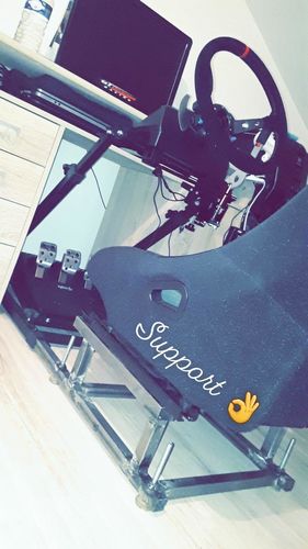 Customer photo review of CLASSIC Steering Wheel Stand