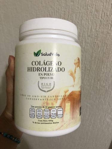 Customer photo review of Colageno Hidrolizado en polvo