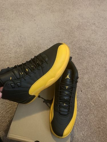 Customer photo review of Air Jordan 12 “University Gold”130690-070 EARLY PAIRS