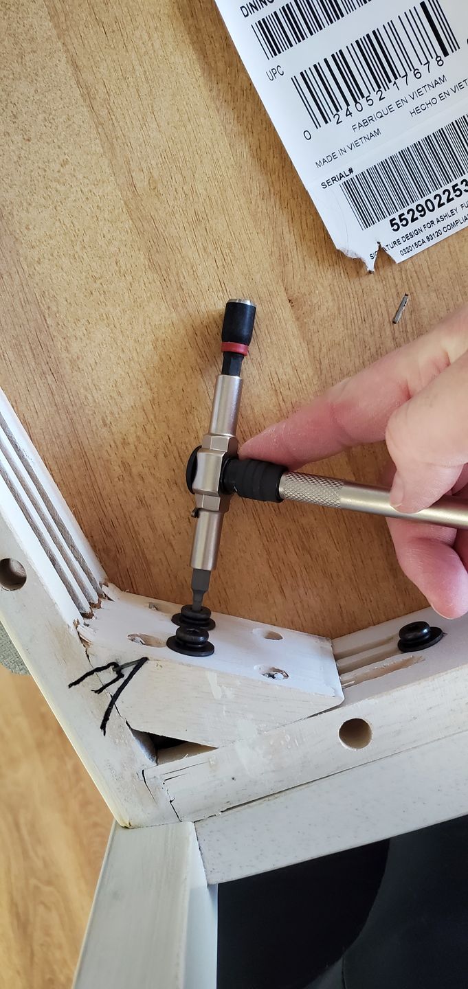 Customer photo review of Ratcheting T-Way Wrench with Locking Hex Drive