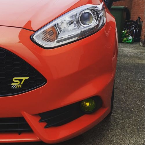 Customer photo review of Fiesta ST180 Fog Light Armour