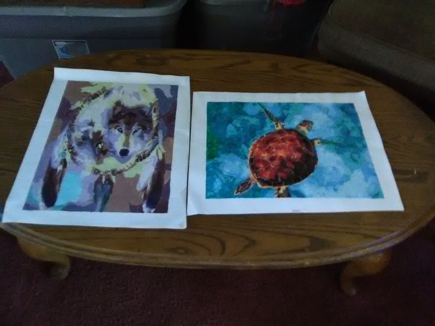 Customer photo review of FREE Paint By Numbers Kit