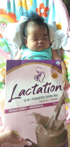 Customer photo review of Purest Lactation Drink - Chocolate Flavor Breastmilk Booster