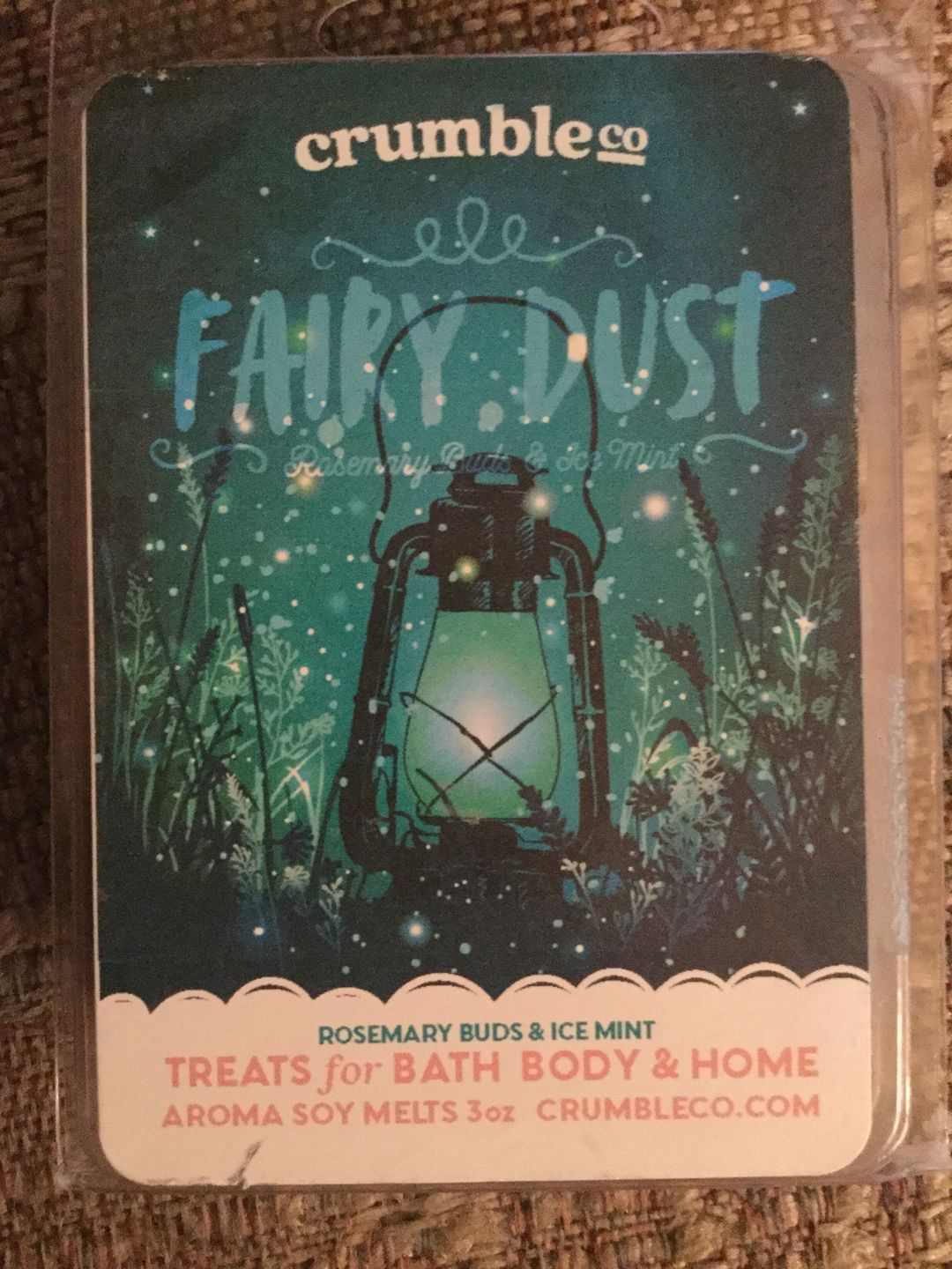 Customer photo review of Fairy Dust Wax Melts