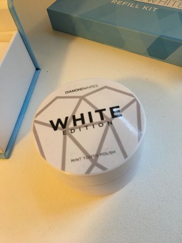 Customer photo review of White Edition – Tooth Polish