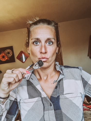 Customer photo review of LIP BOOSTING SYSTEM