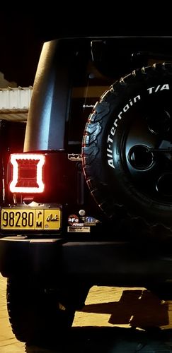 Customer photo review of JK to JL Conversion Tail Lights - Black (07-18 JEEP WRANGLER JK/ JKU)