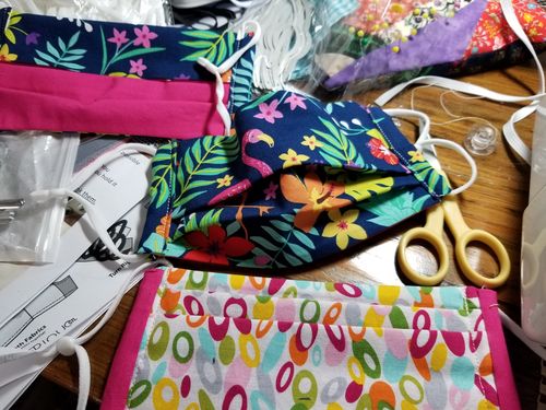 Customer photo review of Mask Insert - Combo - 50/50 Pack