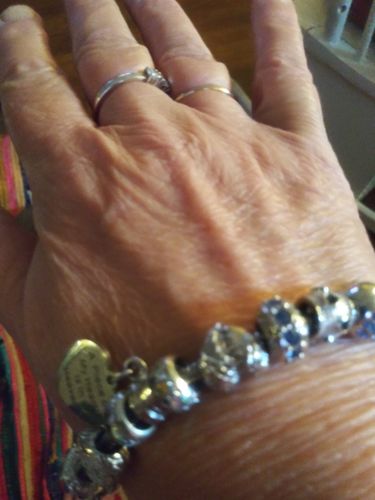 Customer photo review of Sisters Infinite Love Bracelets