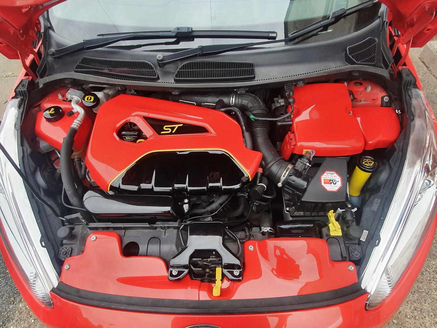 Customer photo review of Washer Bottle Filler Neck Sleeve - Mk7/7.5  Fiesta inc ST180