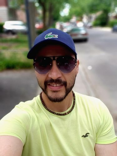 Customer photo review of Cyclonus Sunglasses