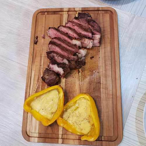 Customer photo review of Rib Eye Steak