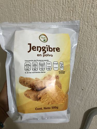 Customer photo review of Jengibre en polvo