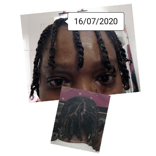 Customer photo review of Good Hair Vitamins - 3 mois