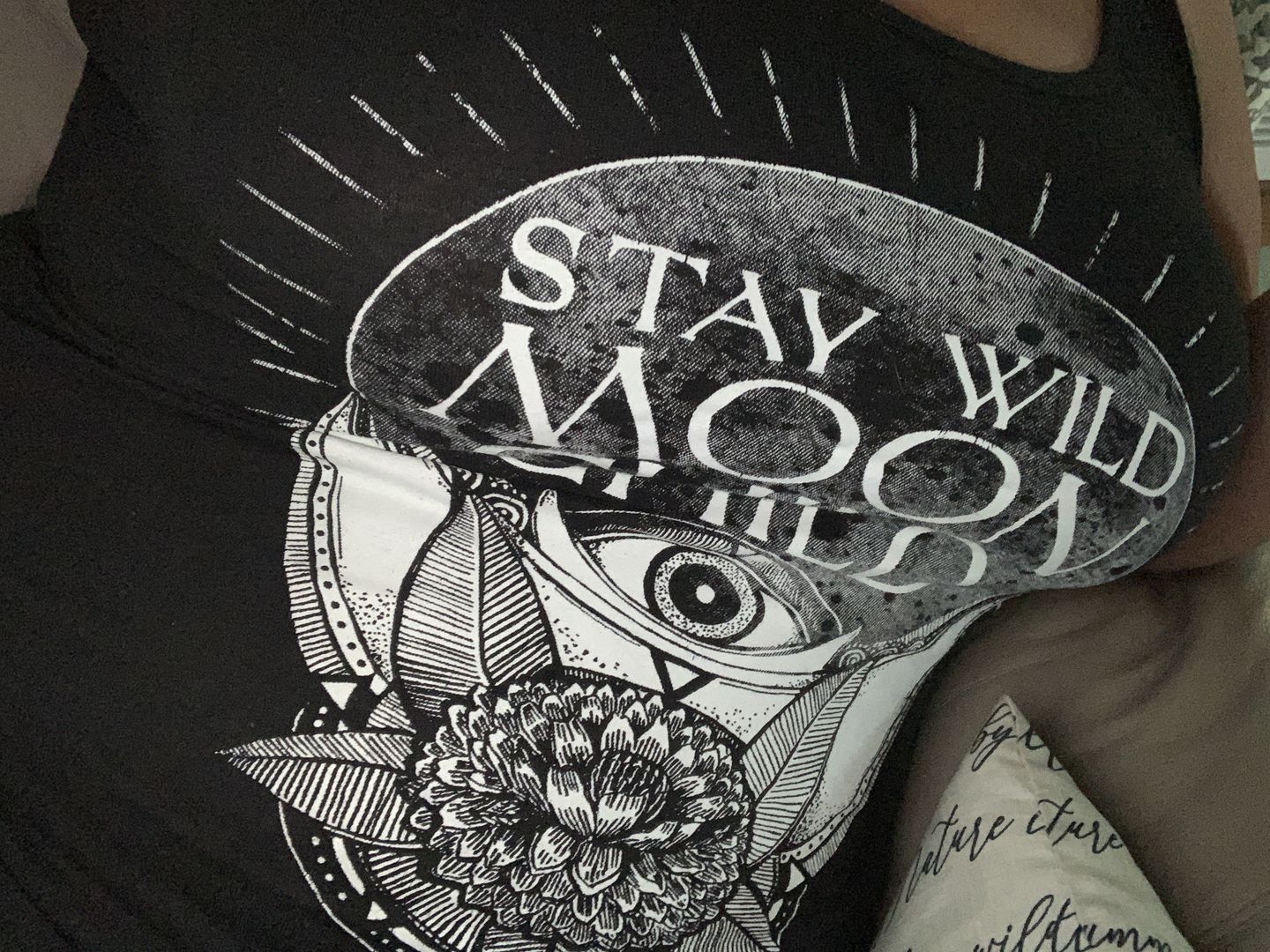 Customer photo review of Stay wild moon child