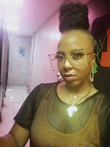 Customer photo review of Gye Nyame Adinkra Chain