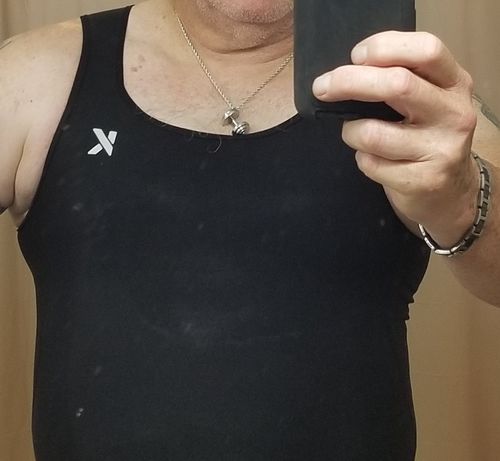 Customer photo review of Men's Heat-Trapping Sweat Vest