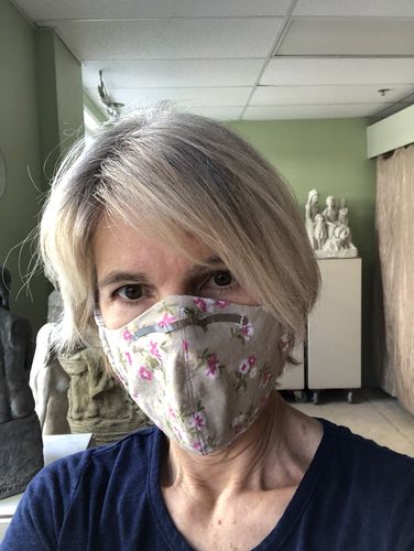 Customer photo review of Mask Insert - Contoured - 10 Count