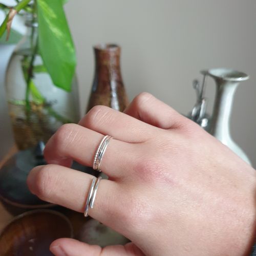 Customer photo review of Chunky Open Ring