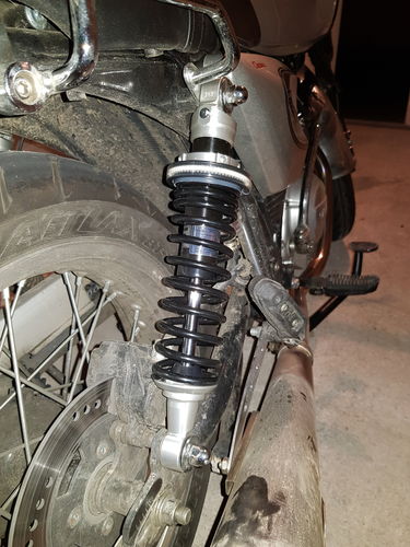 Customer photo review of Amortisseurs Universels réglables YSS 270mm à 420mm
