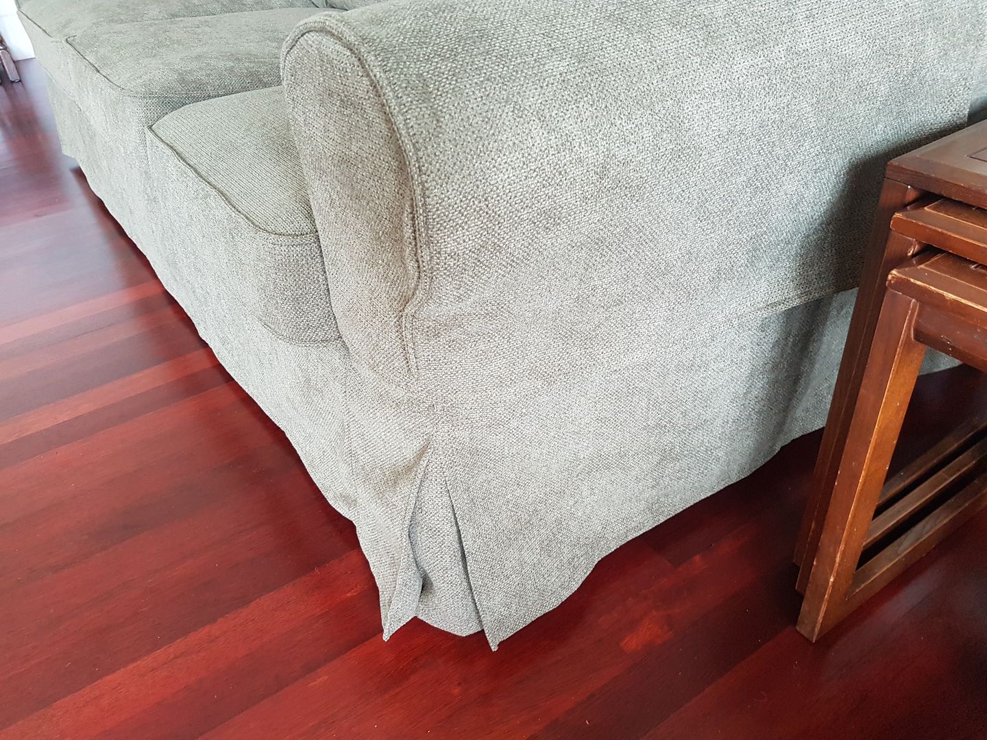 Customer photo review of EKTORP IKEA Armrest Protectors
