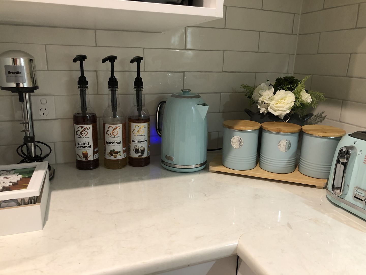 Customer photo review of Hazelnut Coffee Syrup