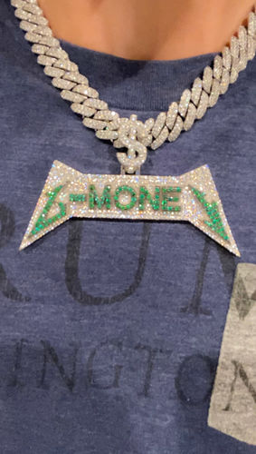 Customer photo review of Custom Made Pendant 3.5 - 4 inch