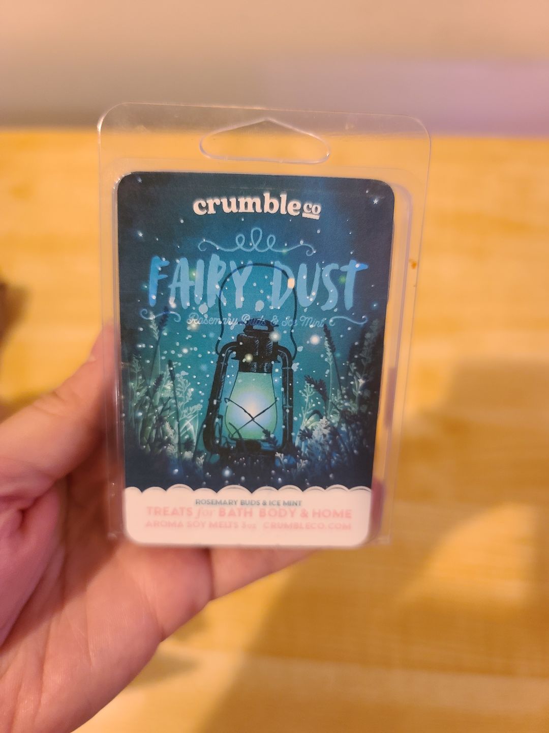 Customer photo review of Fairy Dust Wax Melts