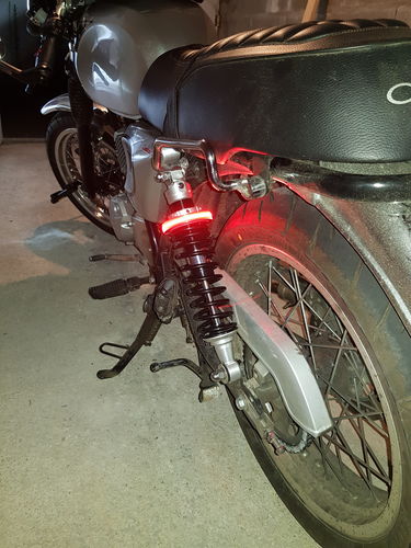 Customer photo review of Feux/stop et clignotant d'amortisseur ORISUN