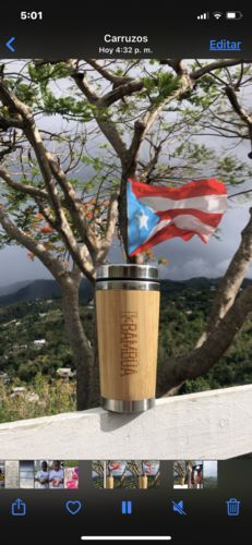 Customer photo review of Bambua Stainless Tumbler