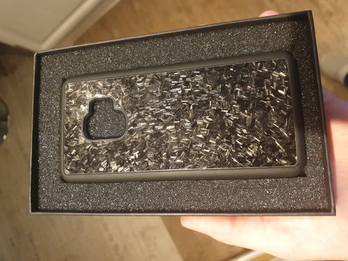 Customer photo review of CD Forged Carbon Handyhülle Samsung Galaxy S9