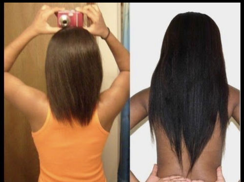 Customer photo review of Flower Bomb Hair Growth Oil