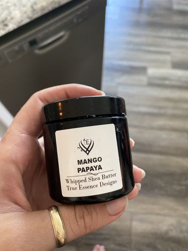Customer photo review of Mango Papaya Whipped Shea Body Butter