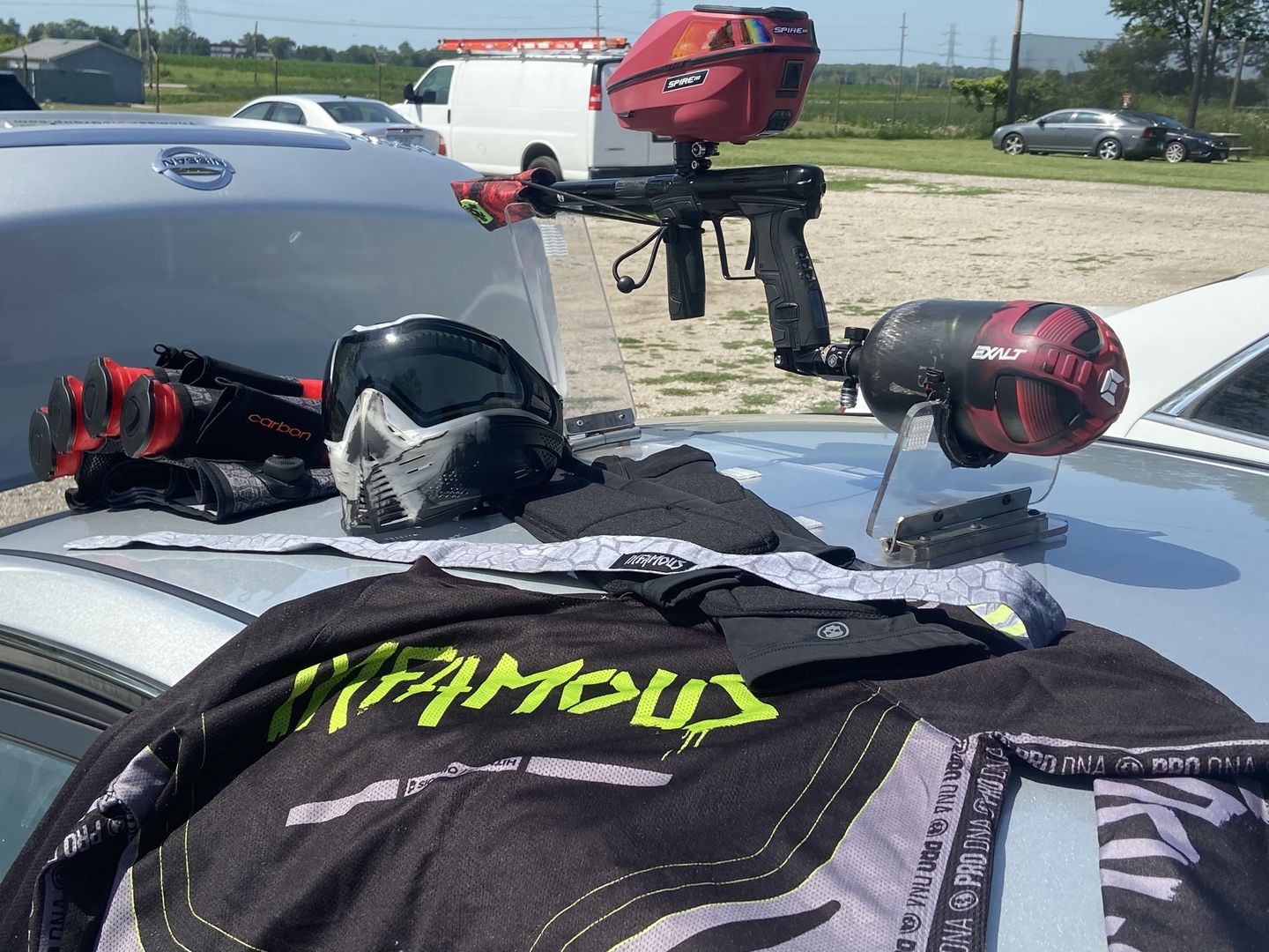 Customer photo review of Infamous PRO DNA Elbow Pads