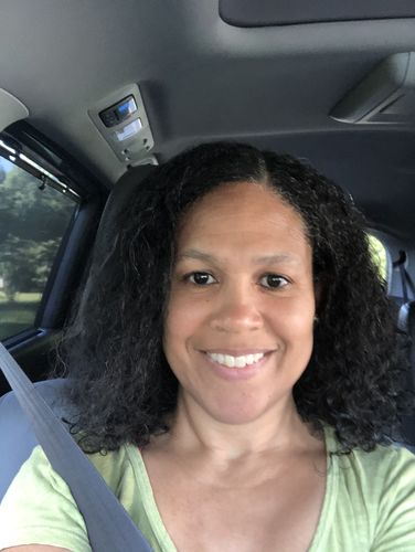 Customer photo review of Flower Bomb Hair Growth Oil