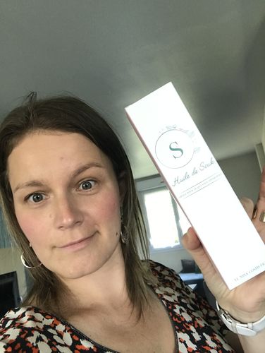 Customer photo review of Huile De Souk - Cure capillaire fortifiante et revitalisante 250ml
