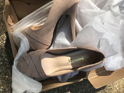 Customer photo review of Petite Feet High Heel Pump Shoes BS168