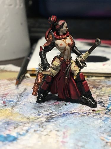 Customer photo review of Mantis Warriors - Command Group, TGG2 Ed. (LE - F/SF)