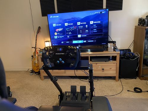 Customer photo review of CLASSIC Steering Wheel Stand