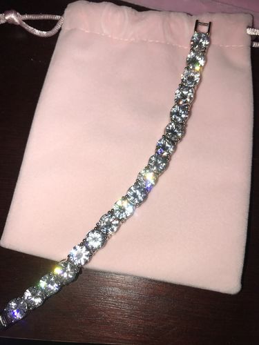 Customer photo review of Boss Babe bracelet